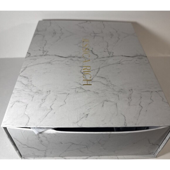 Jessica Rich Shoes Women Size 40 EU Black Clear Heel Satin Strap Platform Sandal - Picture 11 of 12